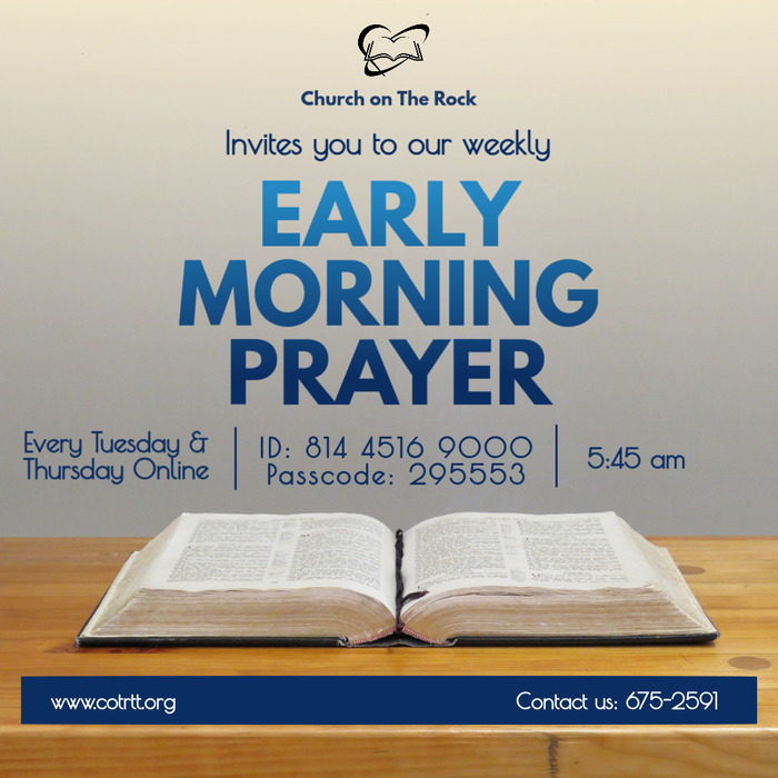 Early Morning Prayer